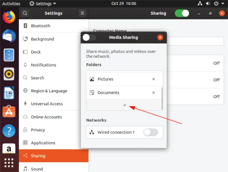 كيفية استخدام ميزة مشاركة الوسائط الجديدة في Ubuntu