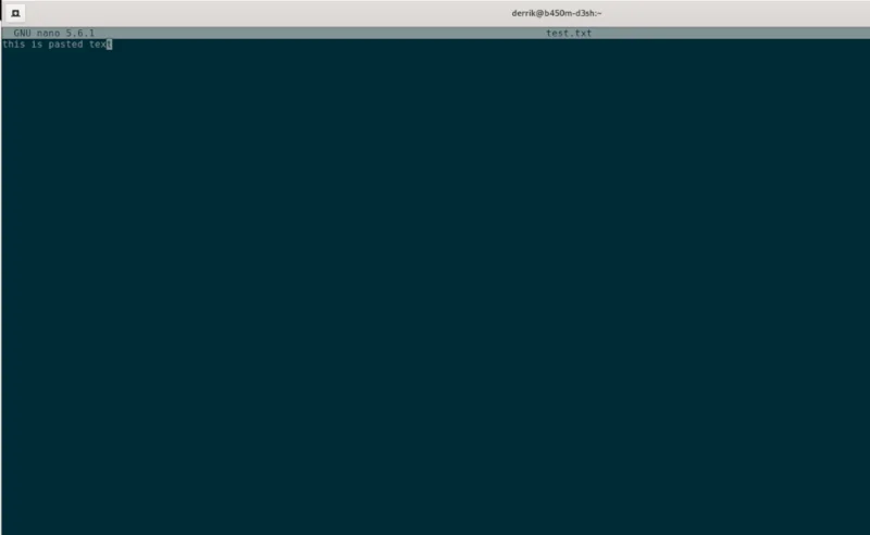 LinuxでNanoテキストエディタを使用する方法