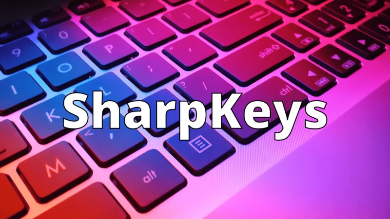 SharpKeys Download e installazione per Windows 10
