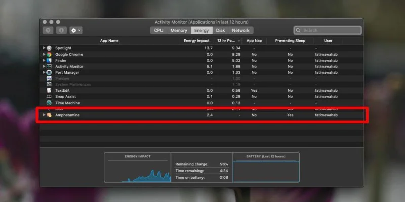 Come verificare quali app stanno mantenendo un Mac dalla sospensione?