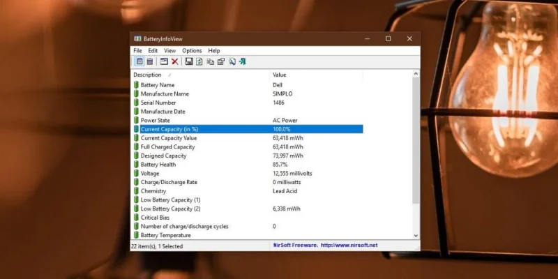 如何在 Windows 10 上檢查電池容量