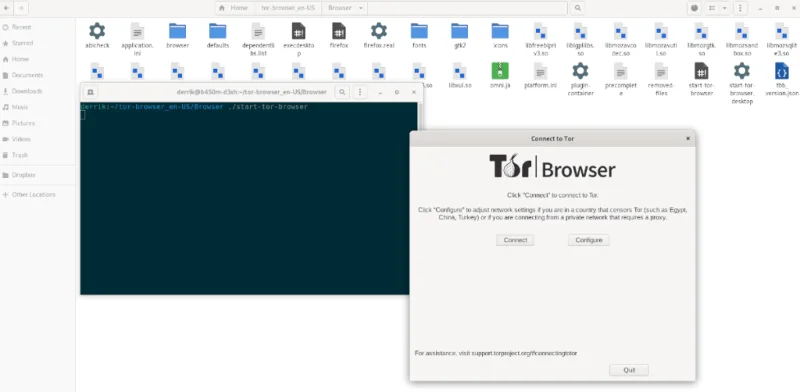 Come configurare Tor Browser Bundle su Ubuntu