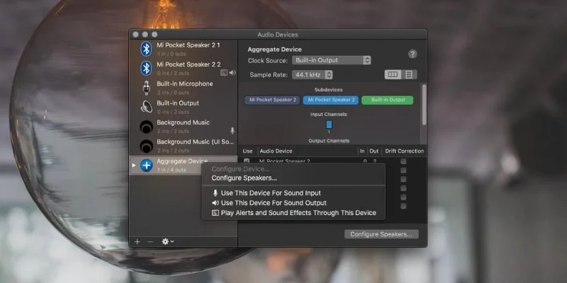 So geben Sie Audio auf mehreren Geräten unter macOS aus