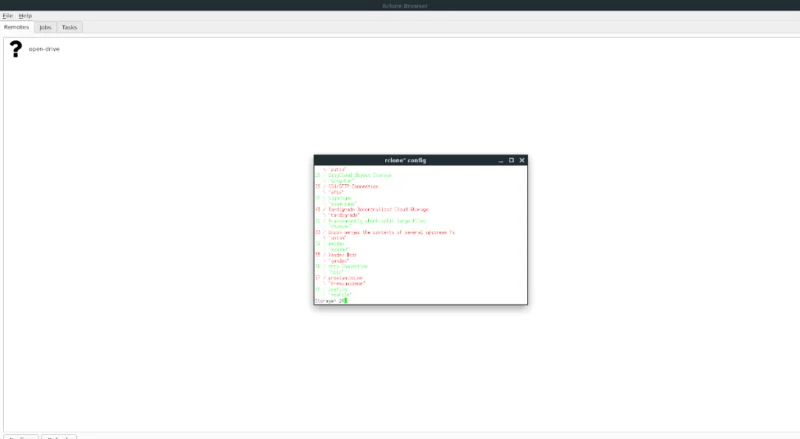 LinuxでRcloneブラウザを設定する方法