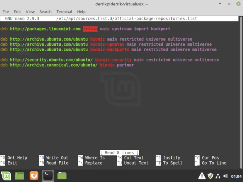 Linux Mint 19.3으로 업그레이드하는 방법
