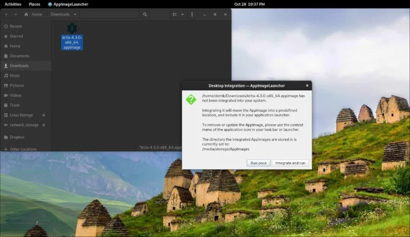 AppImageLauncher Installation unter Linux