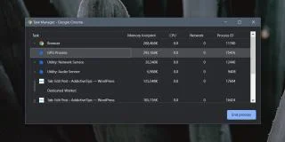 如何識別 Windows 10 上的 Chrome GPU 進程