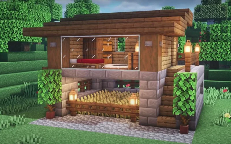 10 semplici idee per la casa di Minecraft