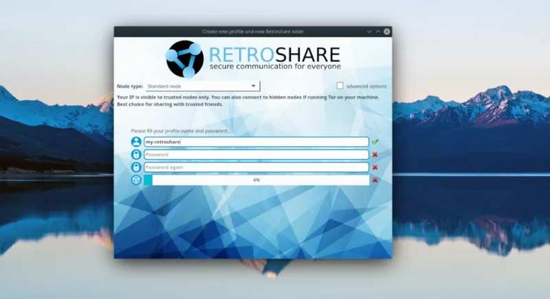 كيفية إعداد RetroShare على نظام Linux