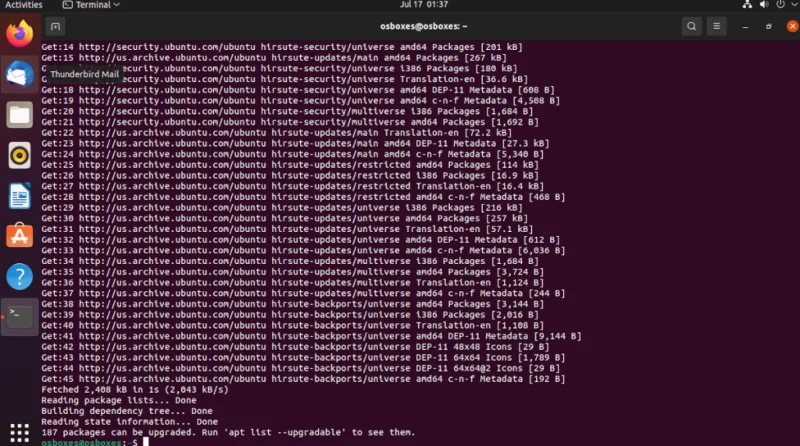 كيفية تثبيت Gnome 40 في Ubuntu 21.04
