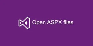 如何打開 ASPX 文件