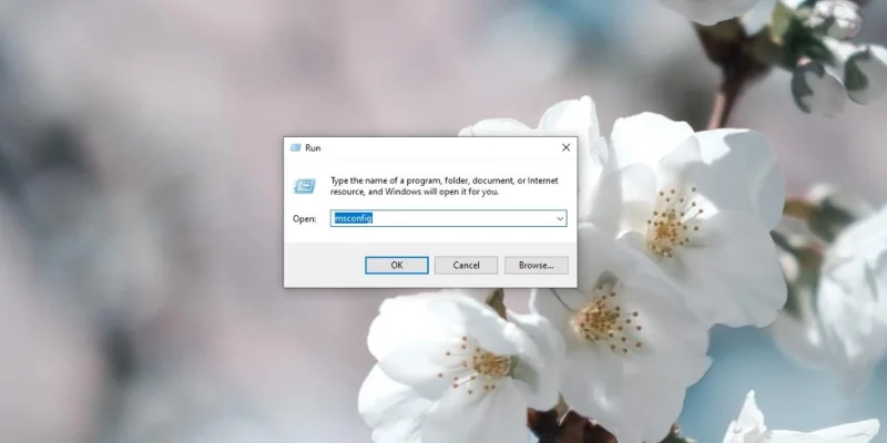 運行框訪問 MsConfig