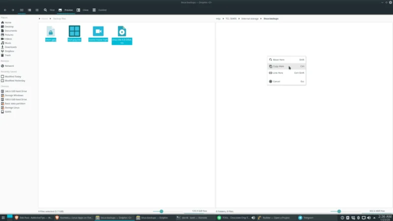 如何使用 Android 設備備份 Linux 文件
