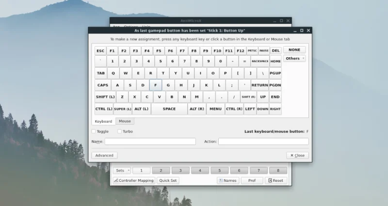 Come associare i controlli della tastiera al controller su Linux