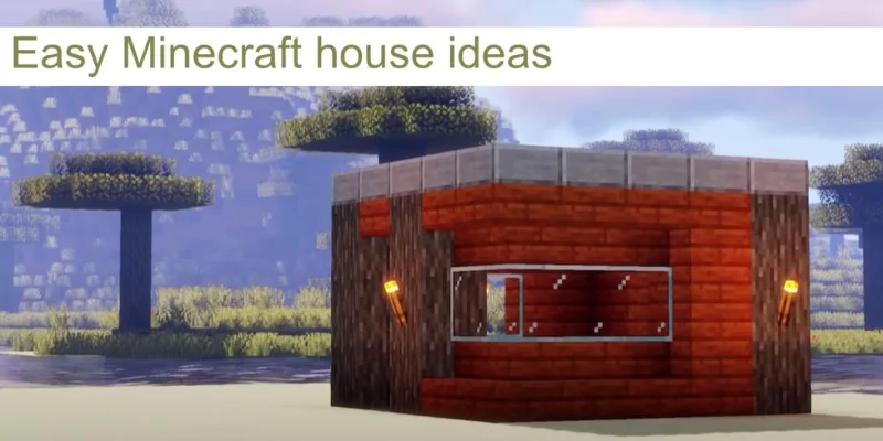10 semplici idee per la casa di Minecraft