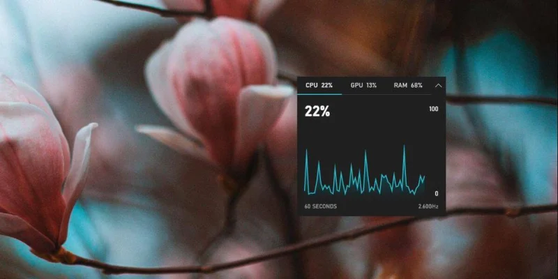Come aggiungere la CPU, la GPU e la RAM della barra di gioco in alto su Windows 10
