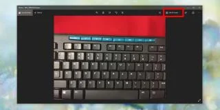 如何在 Windows 10 上拉直照片