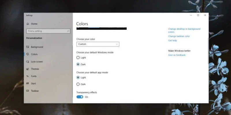 Come impostare il tema chiaro per le app con il tema scuro di Windows 10