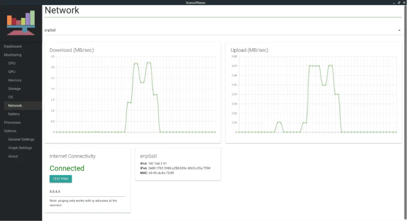 كيفية الحصول على معلومات مفصلة عن نظام Linux باستخدام StatusPilatus