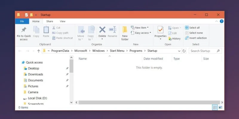 如何防止用戶在 Windows 10 中禁用啟動應用程序