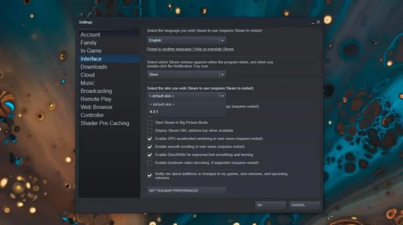如何在 Windows 10 上安裝 Steam 皮膚