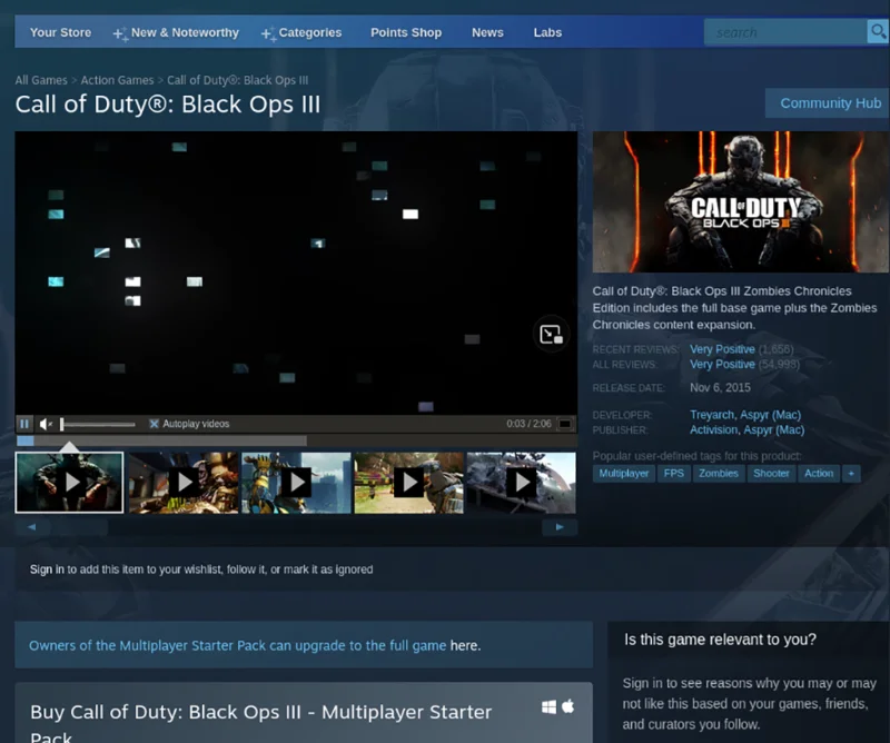 Come giocare a Call of Duty: Black Ops III su Linux