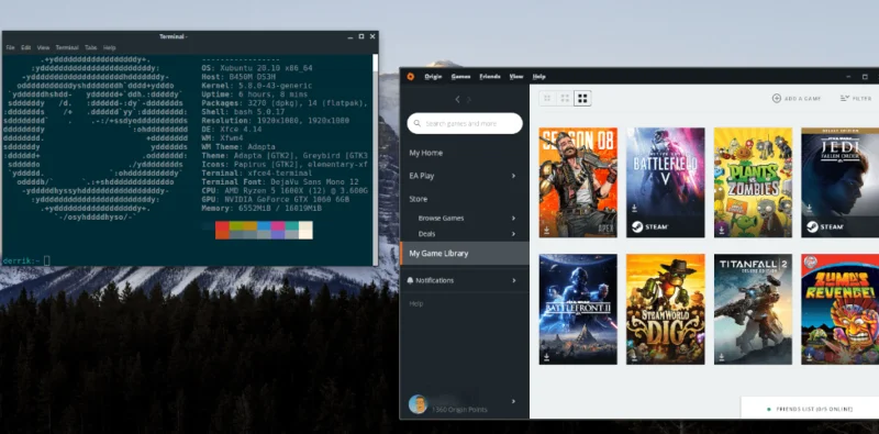 如何在 Linux 上使用 EA Origin
