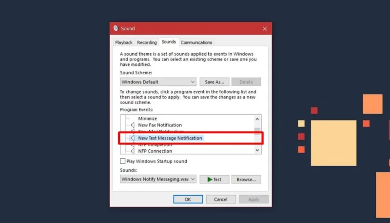 So ändern Sie den Benachrichtigungston für neue Nachrichten in Windows 10