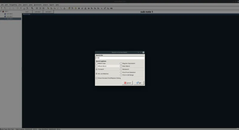 Come usare lapp per prendere appunti Cherry Tree su Linux
