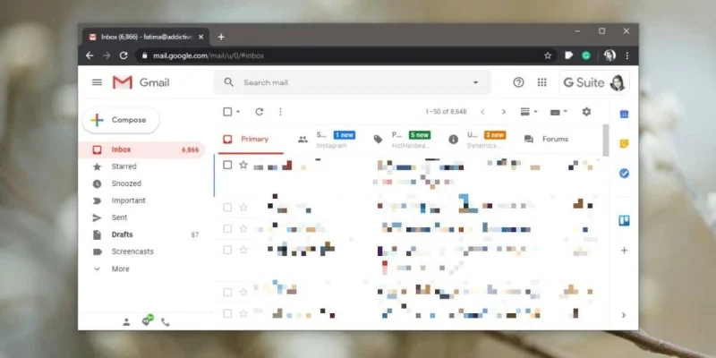 كيفية تحرير الشريط الجانبي في Gmail للويب