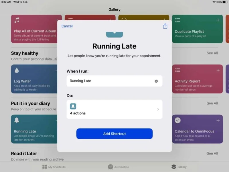 Come risolvere Consenti scorciatoie non attendibili in grigio su iOS