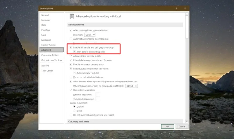 Cara memperbaiki tombol panah tidak berfungsi di Microsoft Excel