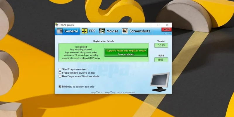 Windows 10用のFRAPSダウンロード（フルレビュー2021）