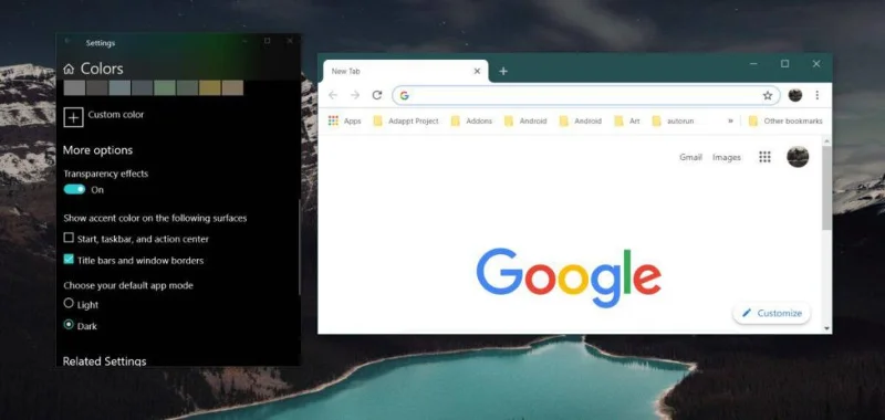 So erzwingen Sie den hellen Chrome-Modus mit dem dunklen Thema von Windows 10
