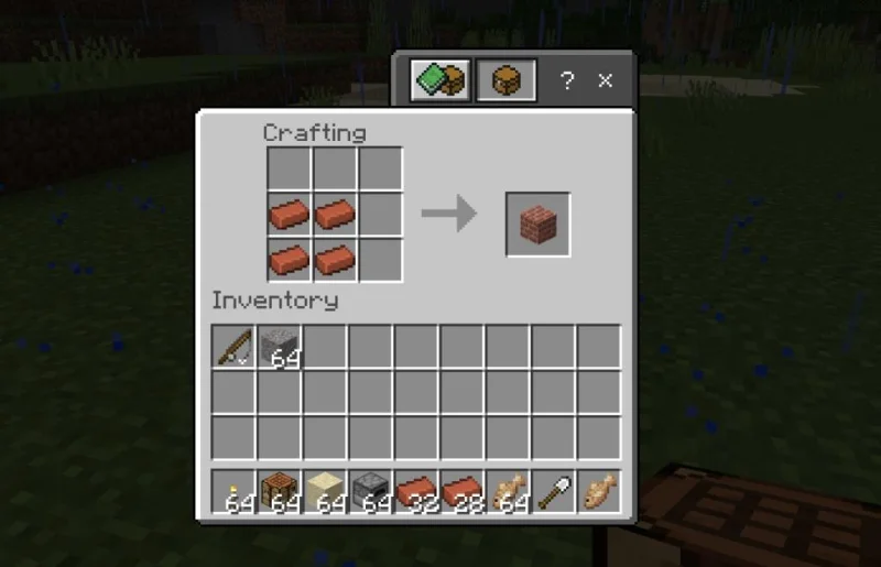 Come creare mattoni in Minecraft