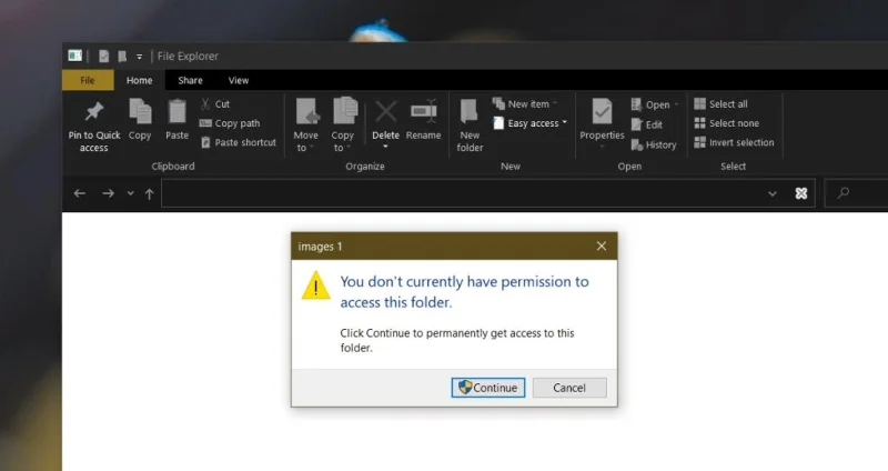 Windows10管理者アカウントでアクセス拒否エラーを修正する方法