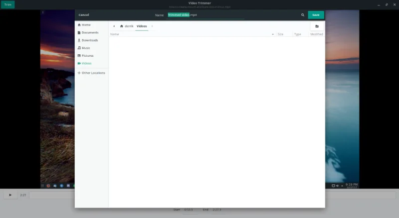 Jak łatwo przycinać pliki wideo w systemie Linux za pomocą trymera wideo?