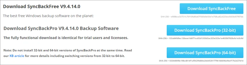 Download e installazione di SyncBack: come utilizzare SyncBack gratuito (Windows 10)