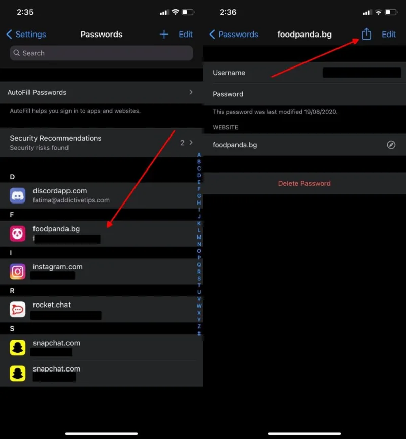 So legen Sie Safari-Passwörter zwischen Apple-Geräten ab