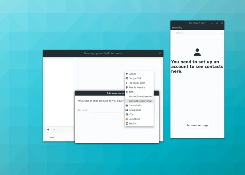 Hoe Pidgin-plug-ins te gebruiken in Empathy Chat op Linux