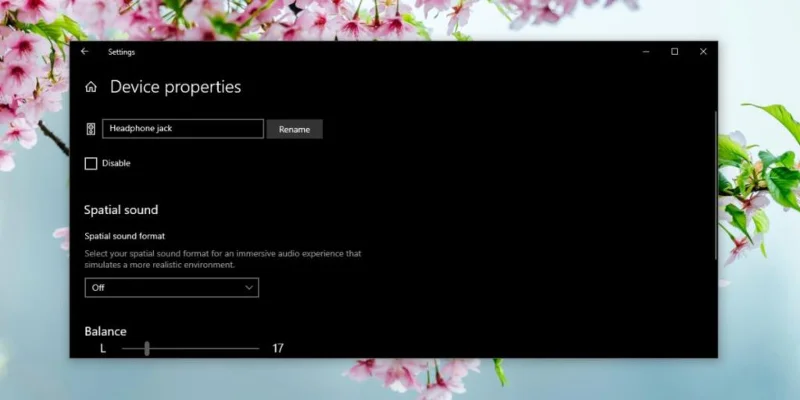 Come rinominare un dispositivo audio su Windows 10