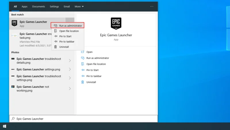 So beheben Sie, dass der Epic Games Launcher nicht funktioniert