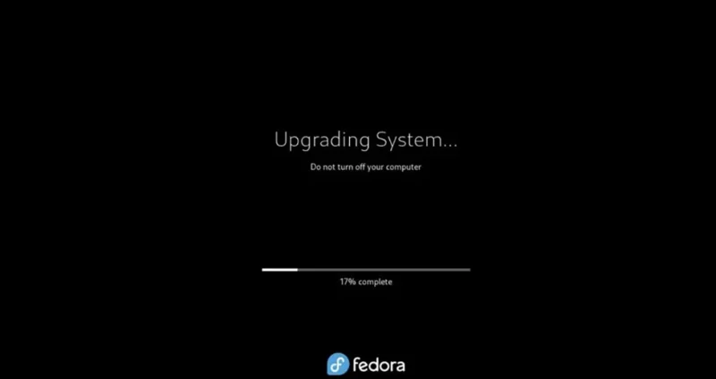 كيفية الترقية إلى Fedora 35