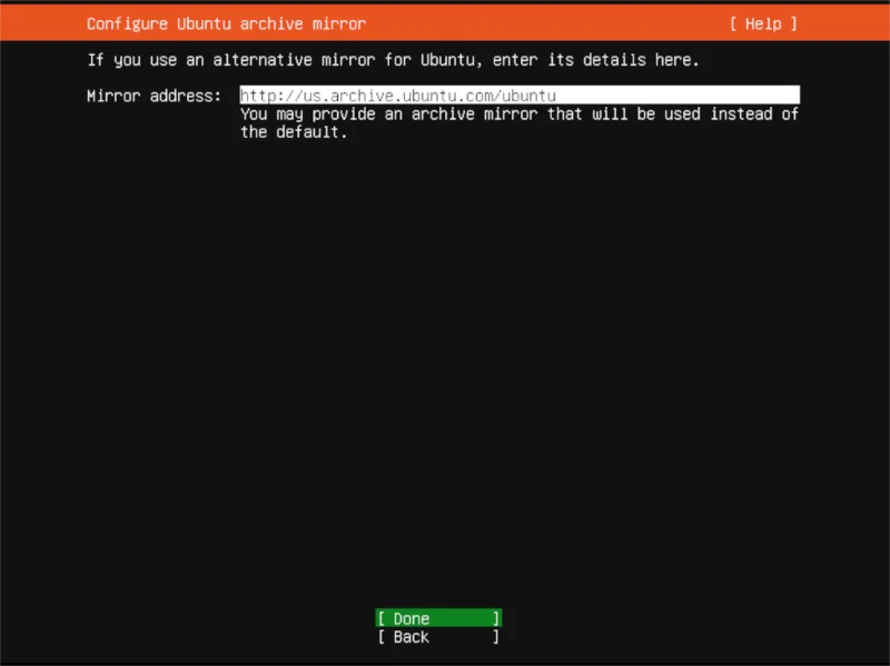 So installieren Sie Ubuntu Server 21.04 über USB