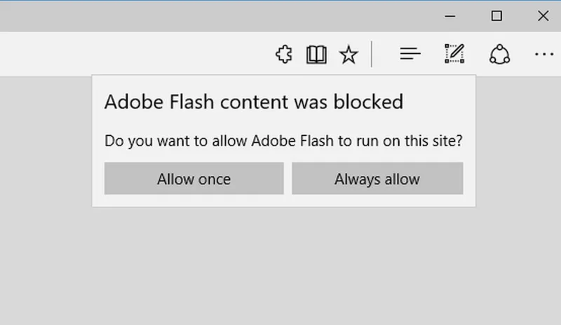 在瀏覽器中取消阻止 Adob​​e Flash 內容（針對 Chrome、Edge 和 Firefox 進行修復）