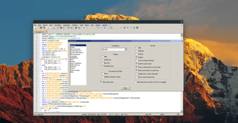 Come installare NotePad++ su Linux