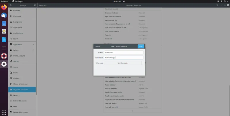 如何使 Flameshot 成為默認的 Linux 截圖應用程序