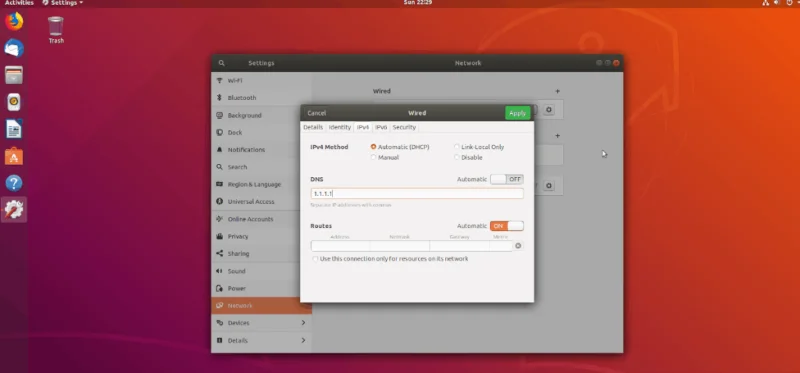 Come modificare le impostazioni DNS su Linux