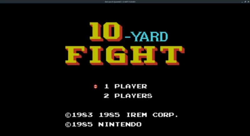 Cara bermain permainan NES dalam RetroArch di Linux