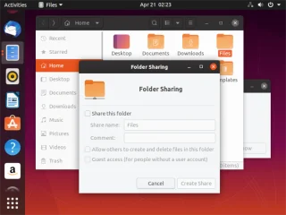 如何將文件夾從 Ubuntu PC 共享到網絡